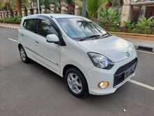 2014 Daihatsu Ayla 1.0 X Hatchback MT Putih Penawaran Terbaik