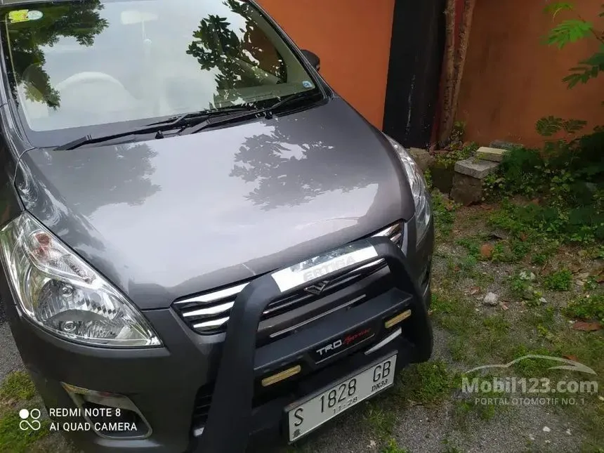 Jual Mobil Suzuki Ertiga 2014 GX 1.4 di Jawa Timur Manual MPV Abu
