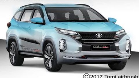 Modifikasi All-new Toyota Rush Sentuhan Tomi Airbrush