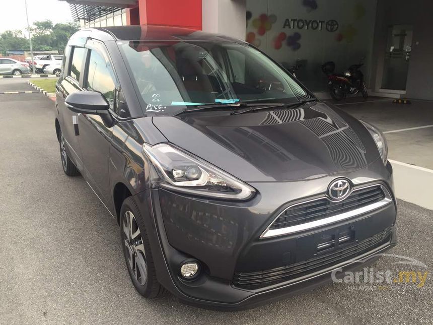 Toyota Sienta 2018 V 1.5 in Selangor Automatic MPV Grey 