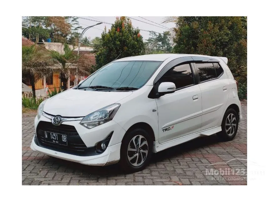 Jual Mobil Toyota Agya 2019 TRD 1.2 di Jawa Timur Manual Hatchback Putih Rp 122.000.000