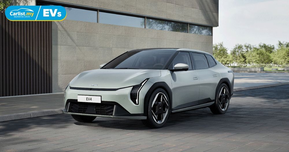 KIA EV4 unveiled ahead of official launch - Electric Vehicle EV | Carlist.my