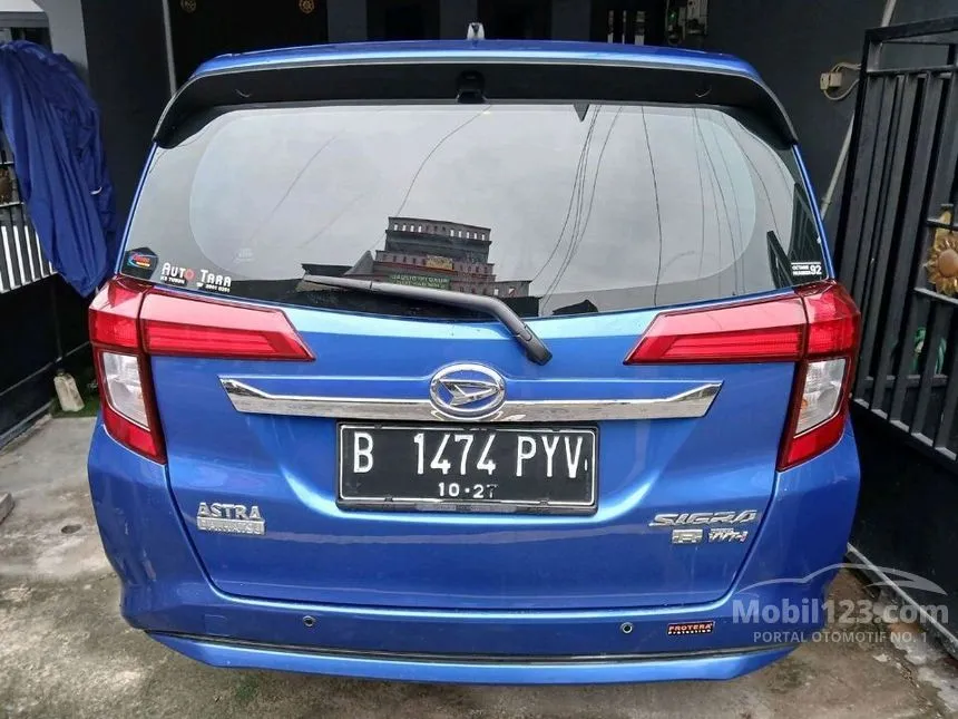 Jual Mobil Daihatsu Sigra 2016 R Deluxe 1.2 di DKI Jakarta Manual MPV Biru Rp 99.000.000