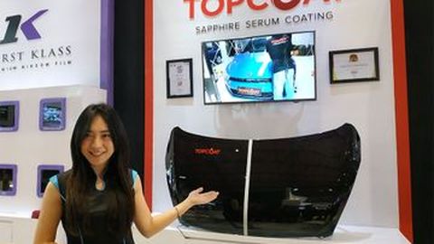 Pelapis Cat Topcoat Berikan Tawaran Menarik di Telkomsel IIMS 2019