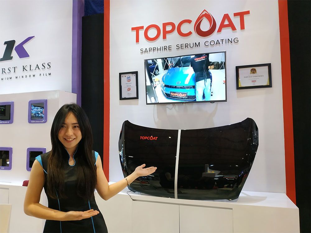Pelapis Cat Topcoat Berikan Tawaran Menarik di Telkomsel IIMS 2019