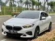 Jual Mobil BMW 218i 2022 Sport Line 1.5 di Banten Automatic Gran Coupe Putih Rp 605.000.000