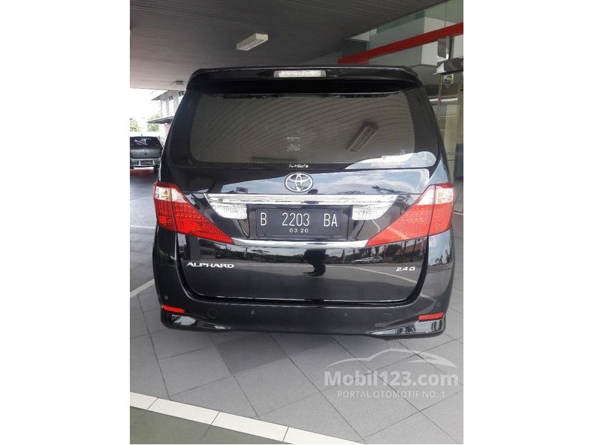 Jual Mobil Toyota Alphard 2010  G 2 4 di DKI Jakarta 