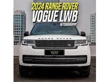 2024 Land Rover Range Rover 3.0 P400 Autobiography MHEV LWB 7 Seater SUV Vogue White on Brown Putih