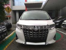 2018 Toyota Alphard 2.5 G atpm astra ready stock
