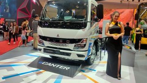 Truk Listrik eCanter Dijual di Indonesia Tahun Depan, Sasar Jakarta Dulu
