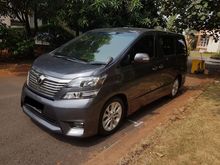 2010 Toyota Vellfire 2.4 Z Premium Sound warna dan KM antik