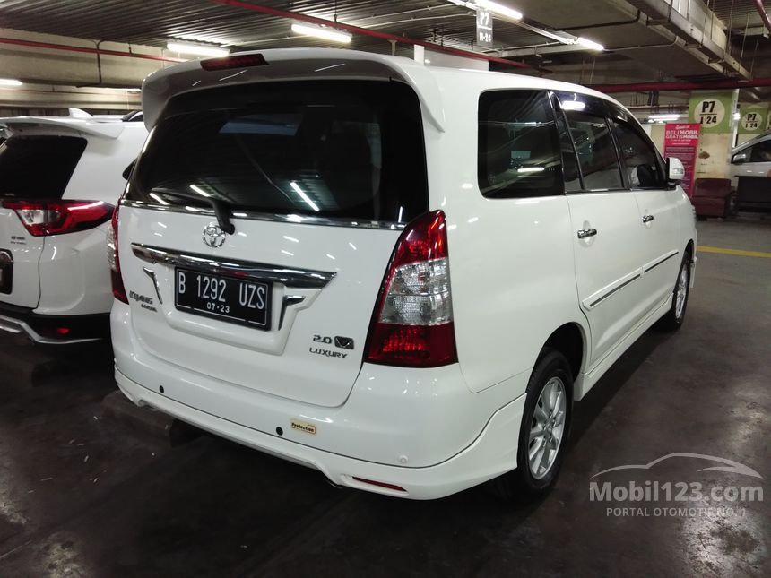 Jual Mobil Toyota Kijang Innova 2013 V Luxury 2.0 di DKI 