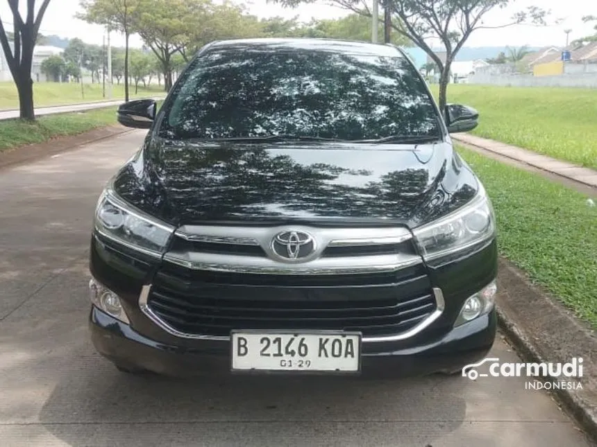 Jual Mobil Toyota Kijang Innova 2018 V 2.4 di Jawa Barat Automatic MPV Hitam Rp 340.000.000