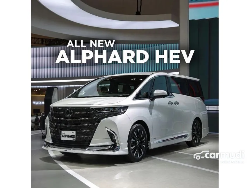 Jual Mobil Toyota Alphard 2024 HEV 2.5 di DKI Jakarta Automatic MPV Putih Rp 1.626.800.000