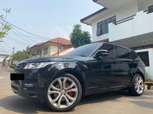 2014 Land Rover Range Rover Sport 5.0 Autobiography Dynamic SUV CBU Full Option Black Km40rb TDP 500 JUTA Terima Tukar Tambah