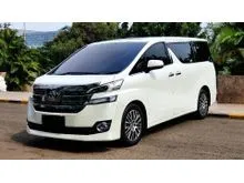 2017 Toyota Vellfire 2.5 G Van Wagon Upgaade Premium Sound (Pilot Seat) AT White On Black - SERVICE RECORD - PERFECT CONDITION - NO KENDALA SIAP PAKAI