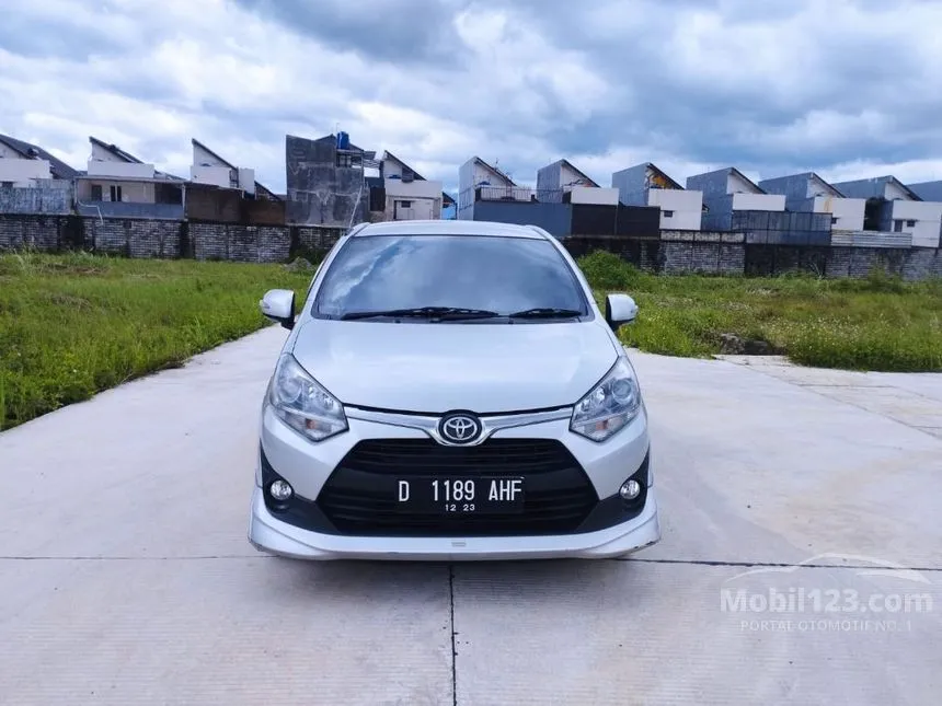 Jual Mobil Toyota Agya 2018 TRD 1.2 di Jawa Barat Manual Hatchback Putih Rp 116.000.000