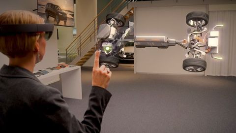 Volvo Sees Big Dreams In Microsoft’s Insanely Cool HoloLens Virtual Reality Tech