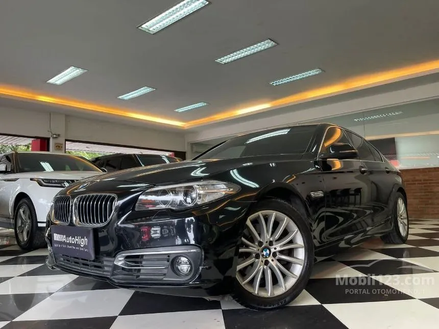 Jual Mobil BMW 528i 2014 Luxury 2.0 di DKI Jakarta Automatic Sedan Hitam Rp 385.000.000