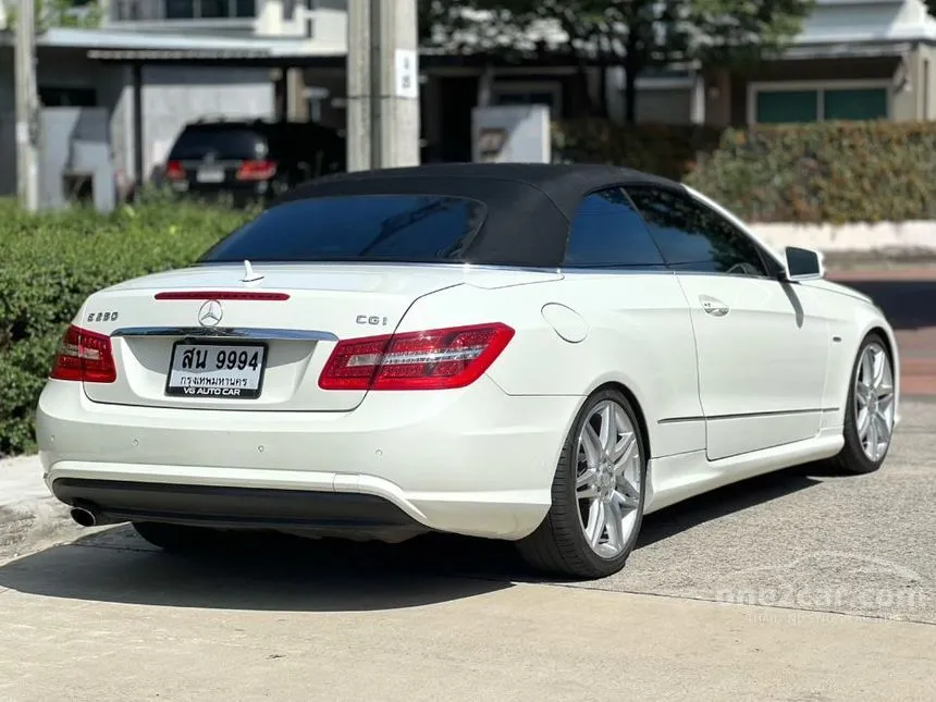 2011 Mercedes-Benz E250 Avantgarde CGI BlueEFFICIENCY Convertible
