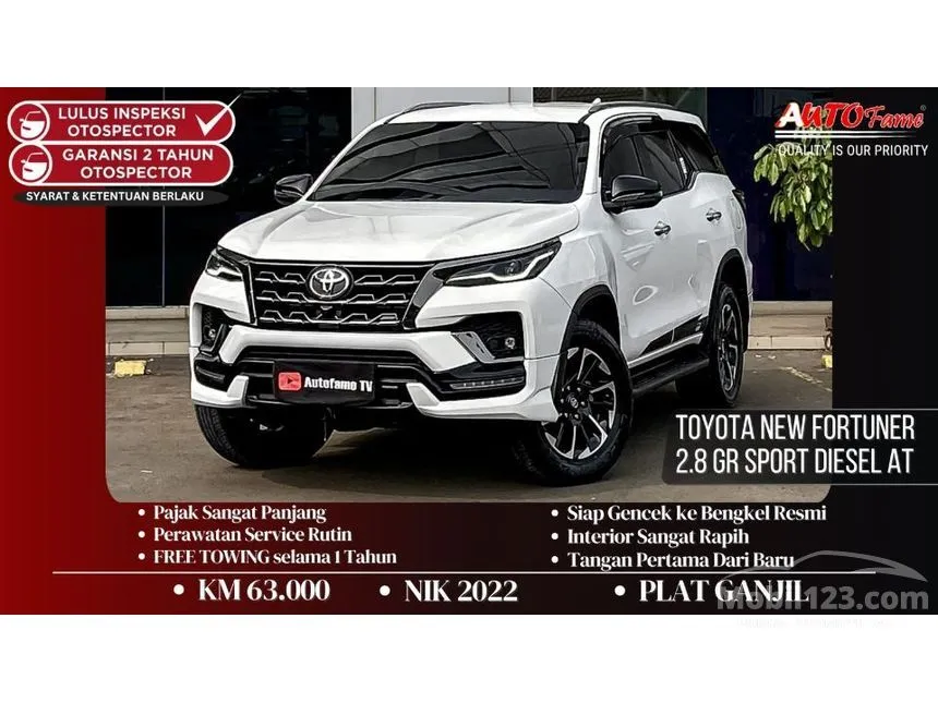 2022 Toyota Fortuner GR Sport 4X2 SUV