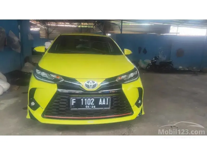Jual Mobil Toyota Yaris 2021 TRD Sportivo 1.5 di Jawa Barat Automatic Hatchback Kuning Rp 235.000.000