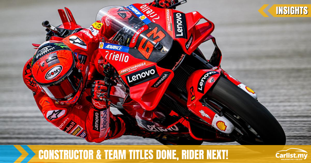 Ducati one step closer to MotoGP triple crown