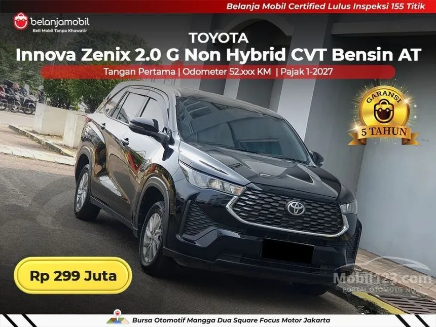 2023 Toyota Kijang Innova Zenix G (Non Premium Color) MPV