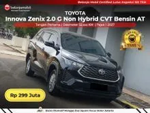 2023 Toyota Kijang Innova Zenix 2.0 G (Non Premium Color) MPV CVT Bensin AT 2023/2024 [ GARANSI 5TH ]