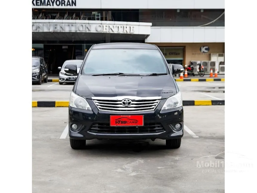 Jual Mobil Toyota Kijang Innova 2013 V 2.0 di DKI Jakarta Automatic MPV Hitam Rp 165.000.000