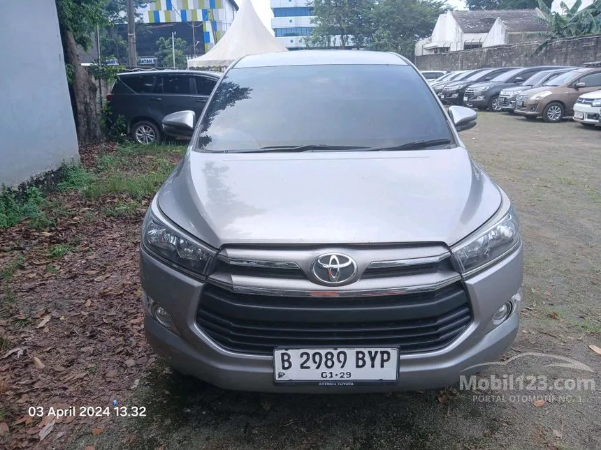 Jual Mobil Toyota Kijang Innova 2018 G 2.4 di DKI Jakarta Automatic MPV Silver Rp 302.000.000