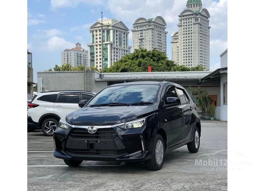 Jual Mobil Toyota Agya 2024 G 1.2 di DKI Jakarta Automatic Hatchback Hitam Rp 160.000.000