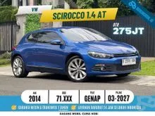 2014 Volkswagen Scirocco 1.4 TSI Hatchback AT - MOBIL GRESS, LOW KM, RAWATAN, SIAP PAKAI, CASH n KREDIT TDP - LOW PRICE