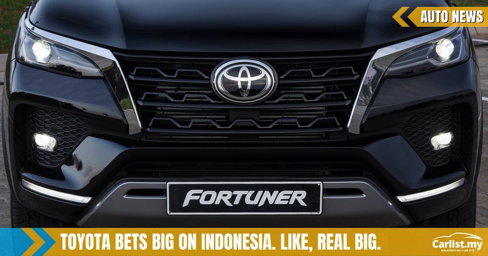 Toyota Pours RM8 Billion Into Indonesian Expansion - 10+ EVs, Hybrids 