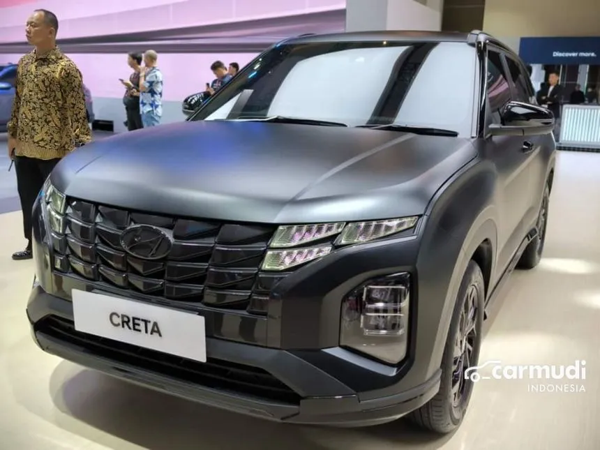 Jual Mobil Hyundai Creta 2024 Prime 1.5 di DKI Jakarta Automatic SUV Hitam Rp 365.250.000