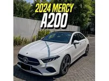 2024 Mercedes-Benz A200 1.3 Progressive Line Sedan Facelift White on Black Mercy A 200 Putih
