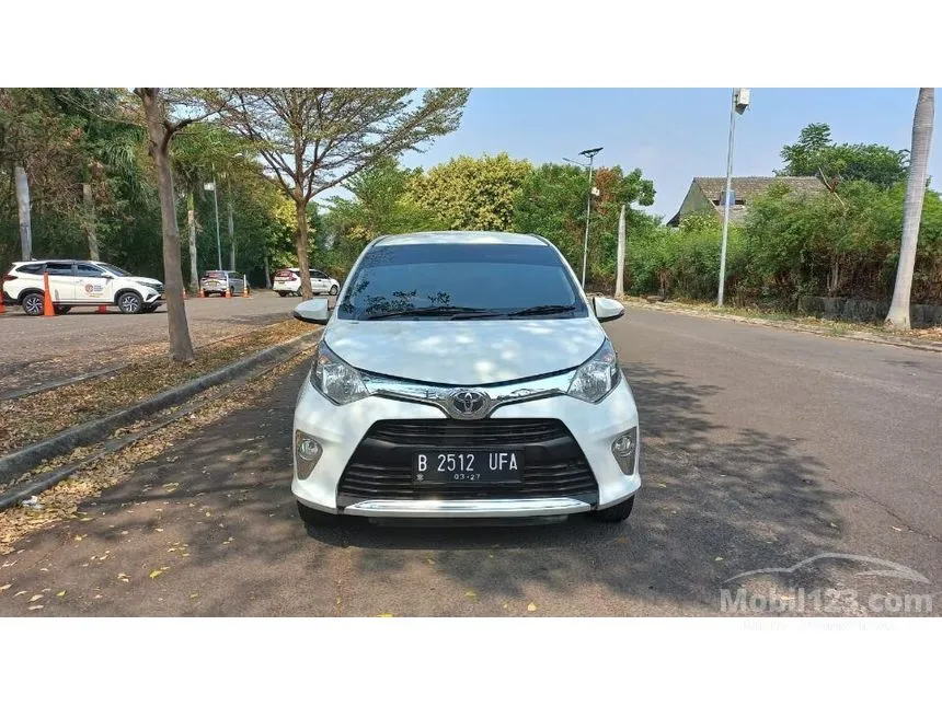 Jual Mobil Toyota Calya 2017 G 1.2 di Jawa Barat Automatic MPV Putih Rp 105.000.000