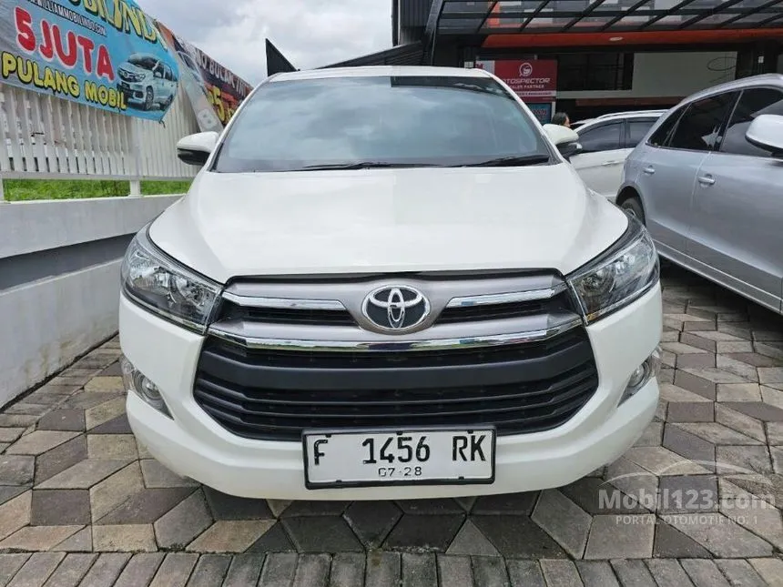 Jual Mobil Toyota Kijang Innova 2018 G 2.4 di Jawa Barat Automatic MPV Putih Rp 295.000.000