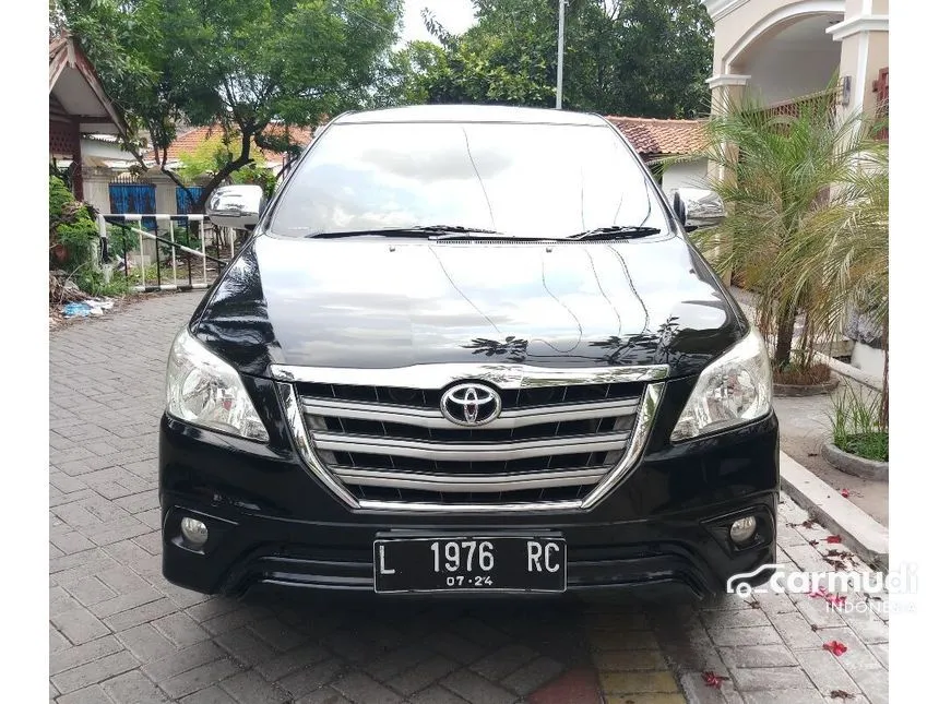 Jual Mobil Toyota Kijang Innova 2014 G 2.0 di Jawa Timur Automatic MPV Hitam Rp 187.000.000