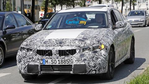 Spyshot: All-New 2018 BMW 3 Series (G20) Shows Off Production Lights