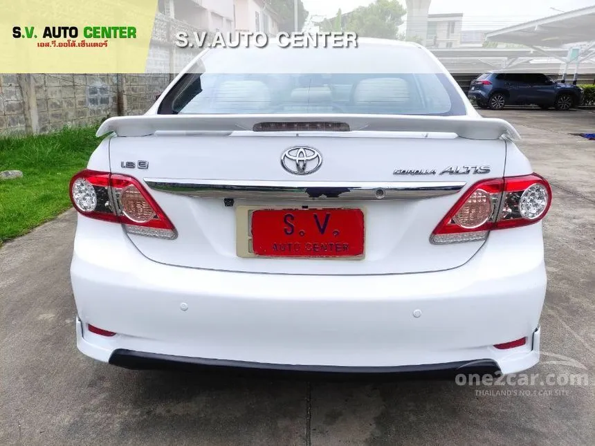 2012 Toyota Corolla Altis E Sedan