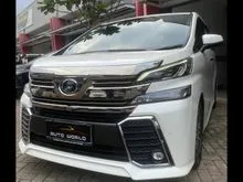 2015 Toyota Vellfire 2,5 ZG Van Wagon #PLAT GANJIL