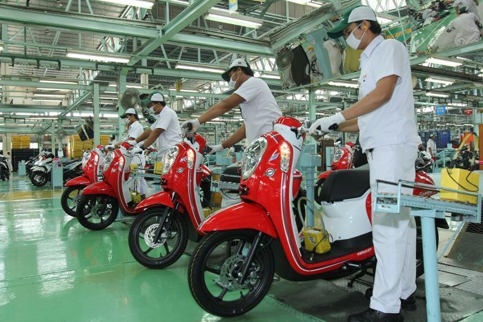 Pasar Motor Turun, Honda Masih Bisa Jual 1.769.305 Motor