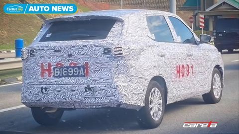 Spyshot: New SUV spotted - could this be the Proton Saga Cross (AMA02)?
