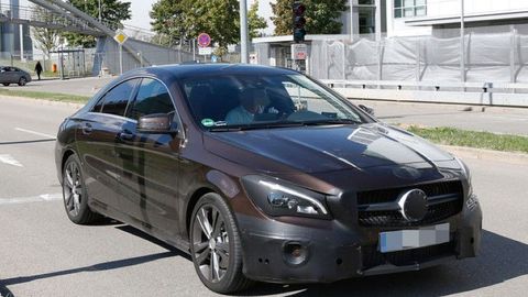 SPIED: First Pictures Of Facelifted 2016 Mercedes-Benz CLA Emerge