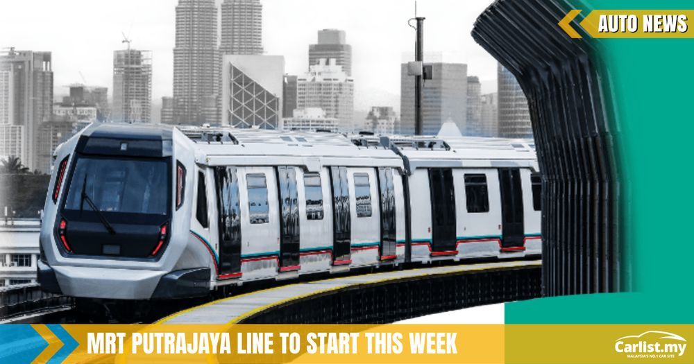 MRT Putrajaya Line Phase 1 To Operate This Week - Low Ridership ...