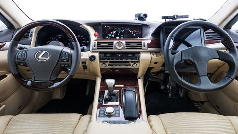 This Twin Steering Wheels Lexus Is Saving Enthusiast Drivers From Driverless Cars