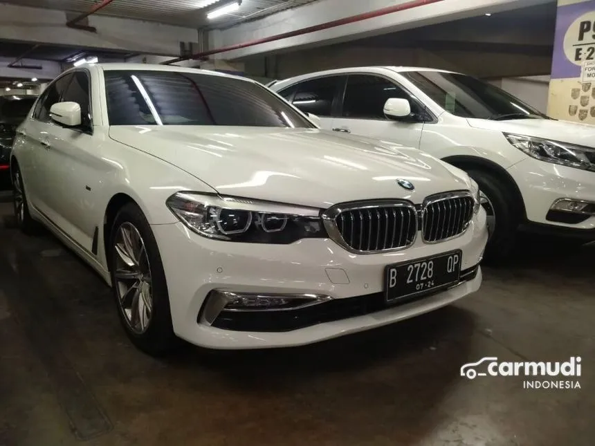 Jual Mobil BMW 520i 2018 Luxury 2.0 di Banten Automatic Sedan Putih Rp 675.000.000
