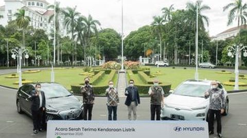 Ridwan Kamil Beli 2 Ioniq dan 1 Kona Electric buat Mobil Dinas Pemprov Jabar