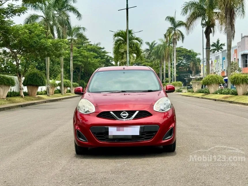 Jual Mobil Nissan March 2015 1.2L 1.2 di Banten Automatic Hatchback Merah Rp 93.000.000